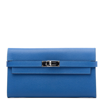 Hermes Epsom Kelly Longue Wallet Mykonos 1 of 8