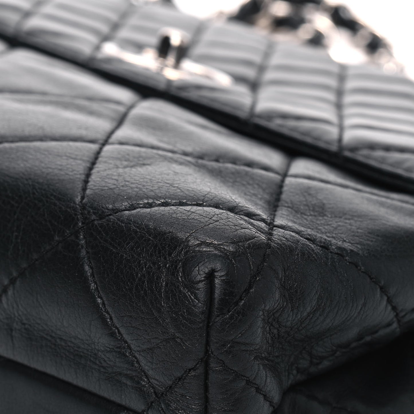Calfskin Quilted In The Business Flap Bag Black