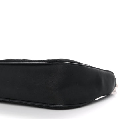 Prada Tessuto Nylon Mini Re-Edition 2000 Shoulder Bag Black 10 of 10