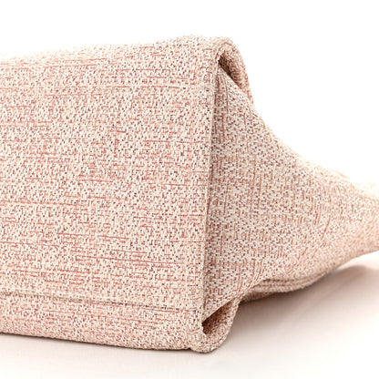 Chanel Lurex Boucle Deauville Medium Tote Pink 10 of 15
