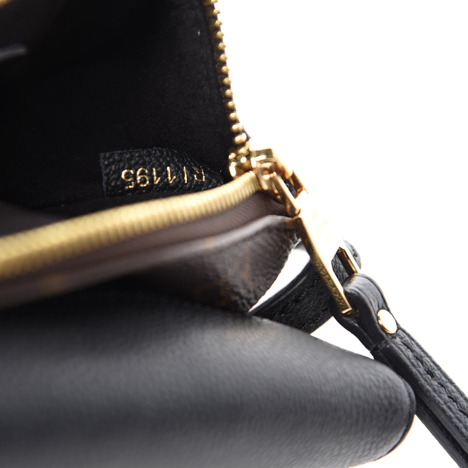 Louis Vuitton Monogram Twice Pochette Black 10 of 11