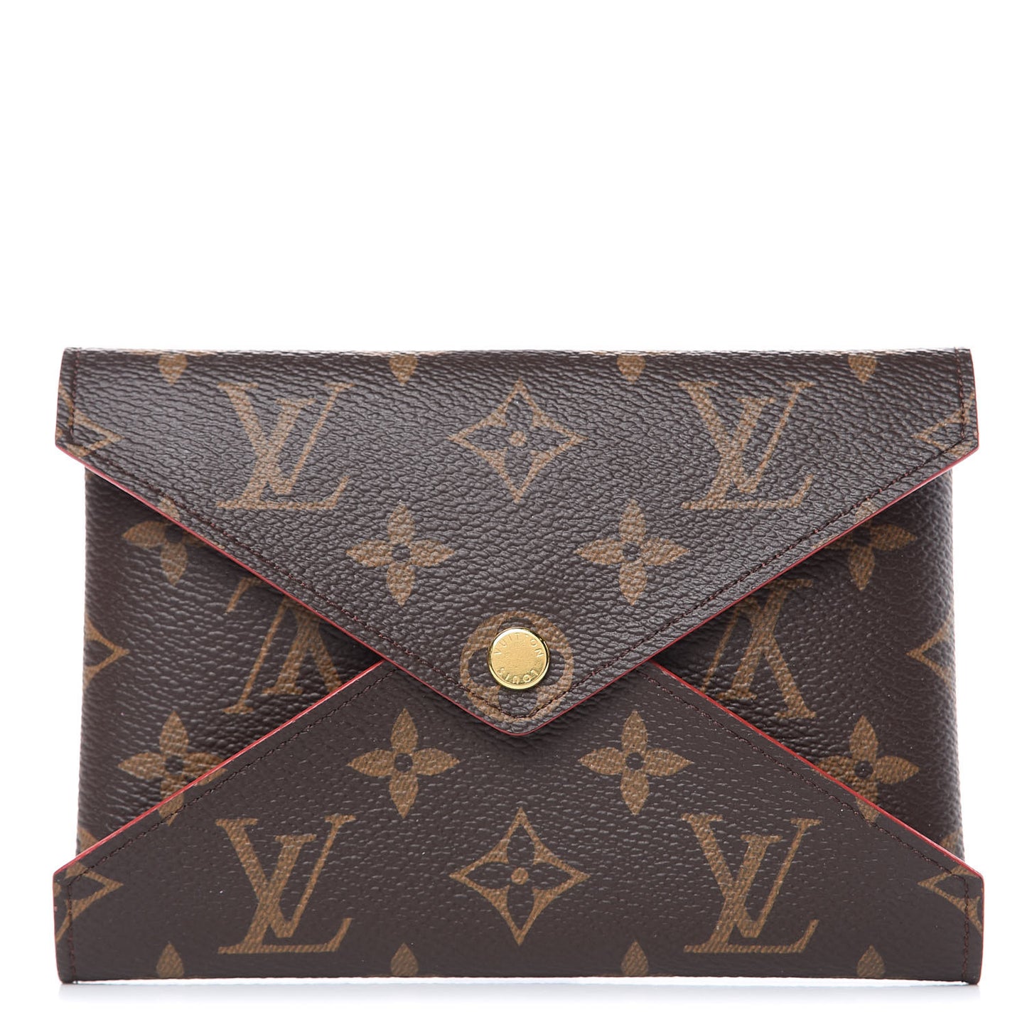 Monogram Medium Kirigami Pochette Insert Coquelicot