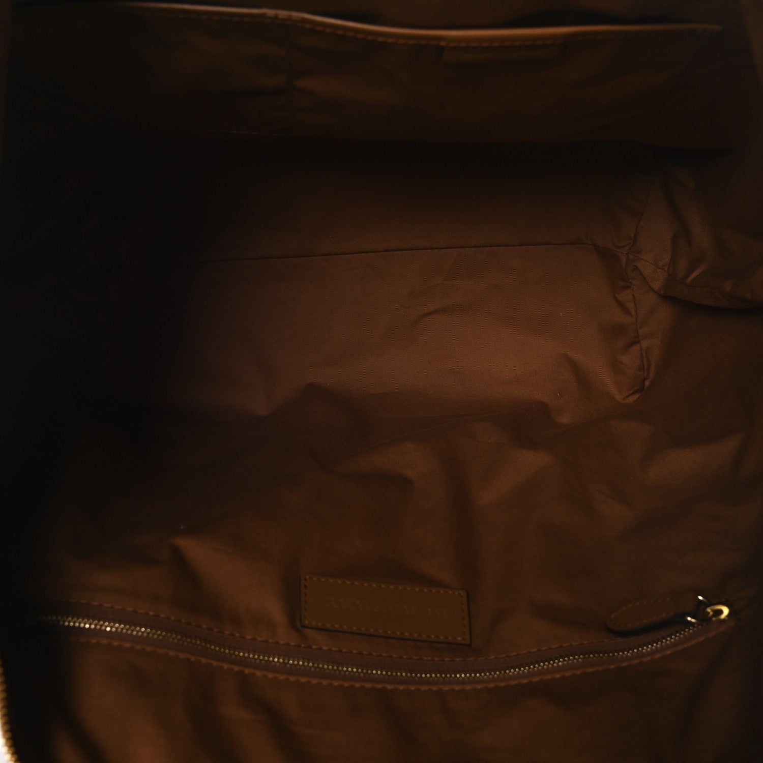 Burberry Haymarket Check Medium Salisbury Tote Camel 4 of 4