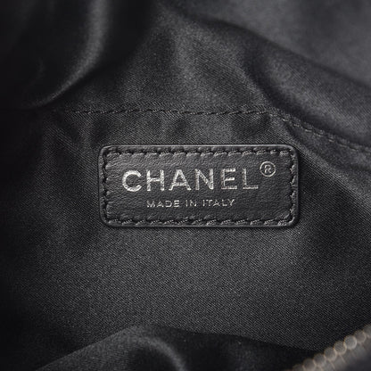 Chanel Lambskin Quilted Banane Waist Bag Fanny Pack Black 6 of 7