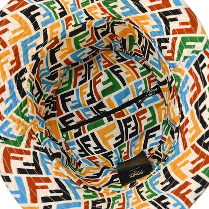 Fendi X SARA COLEMAN Nylon FF Vertigo Reversible Bucket Hat Multicolor 13 of 15