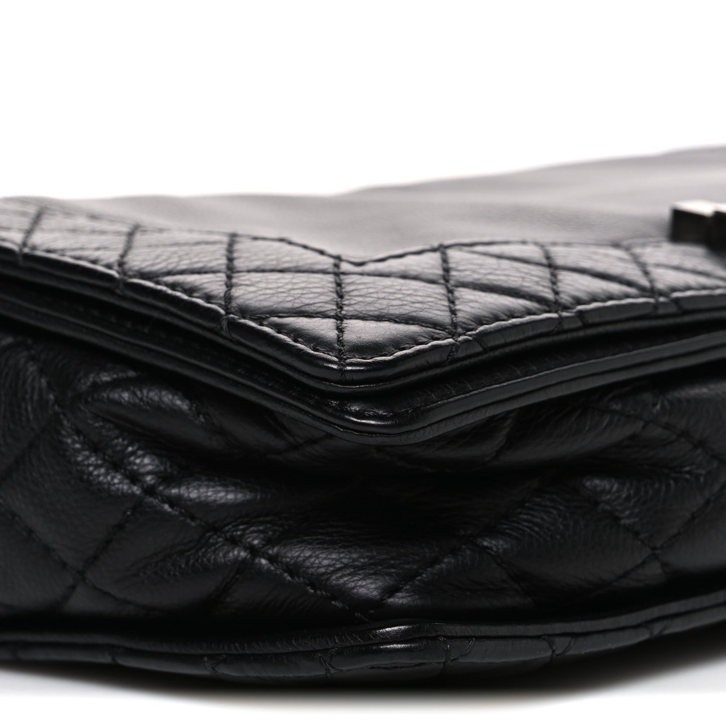 Calfskin New Medium Boy Reverso Flap Black