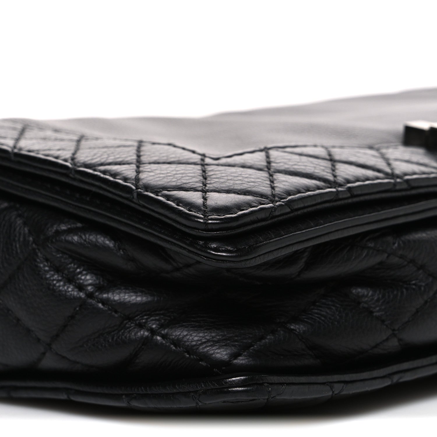 Chanel Calfskin New Medium Boy Reverso Flap Black 9 of 10