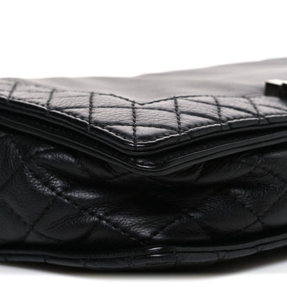 Chanel Calfskin New Medium Boy Reverso Flap Black 9 of 10