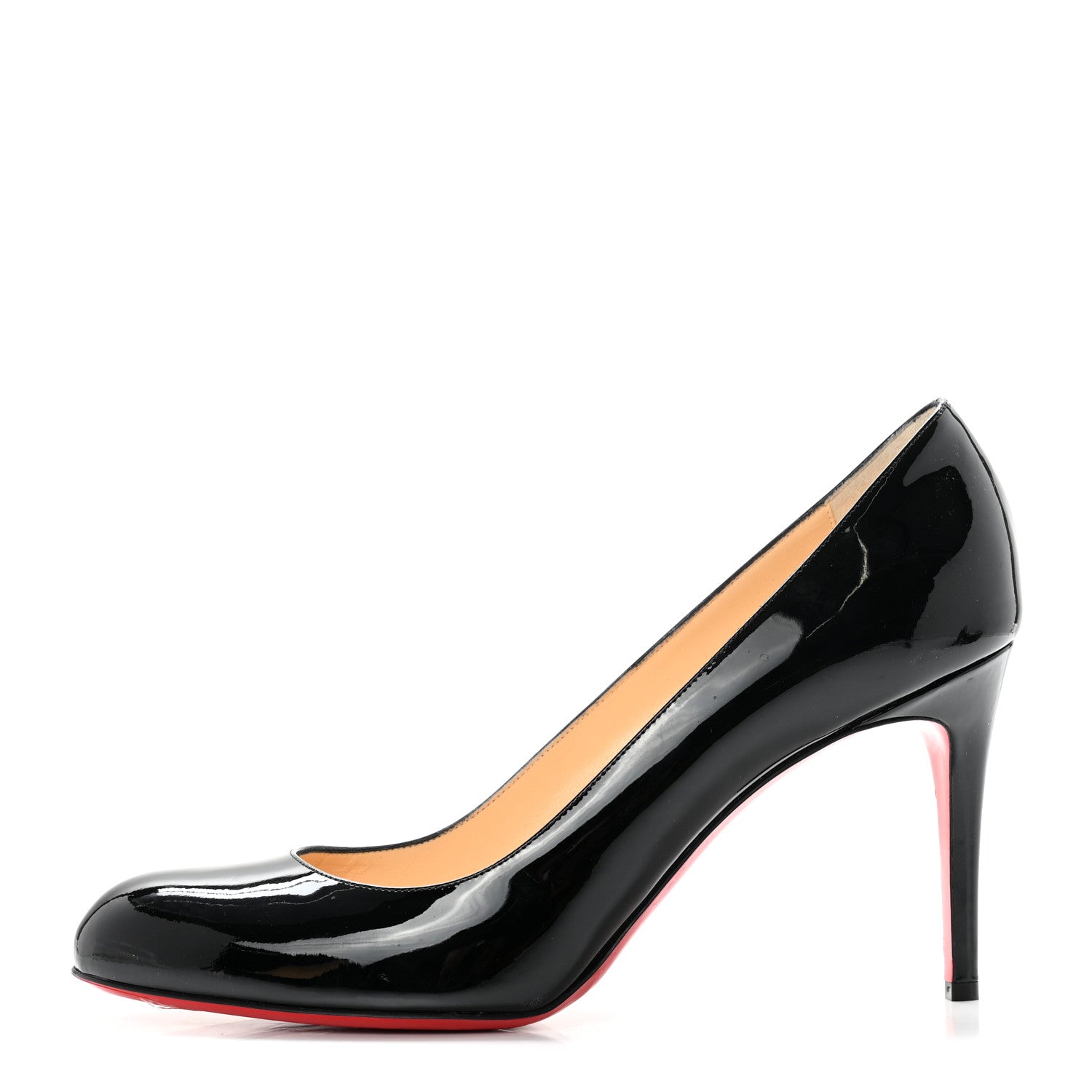 Christian Louboutin Patent Simple 85 Pumps 41.5 Black 1 of 8