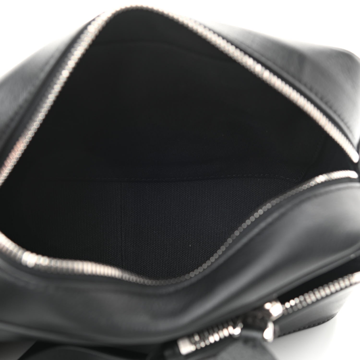 Valentino Garavani Calfskin Mens VLogo Belt Bag Black White 5 of 9