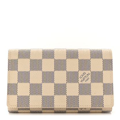 Louis Vuitton Damier Azur Port Monnaie Billets Tresor Wallet 1 of 10