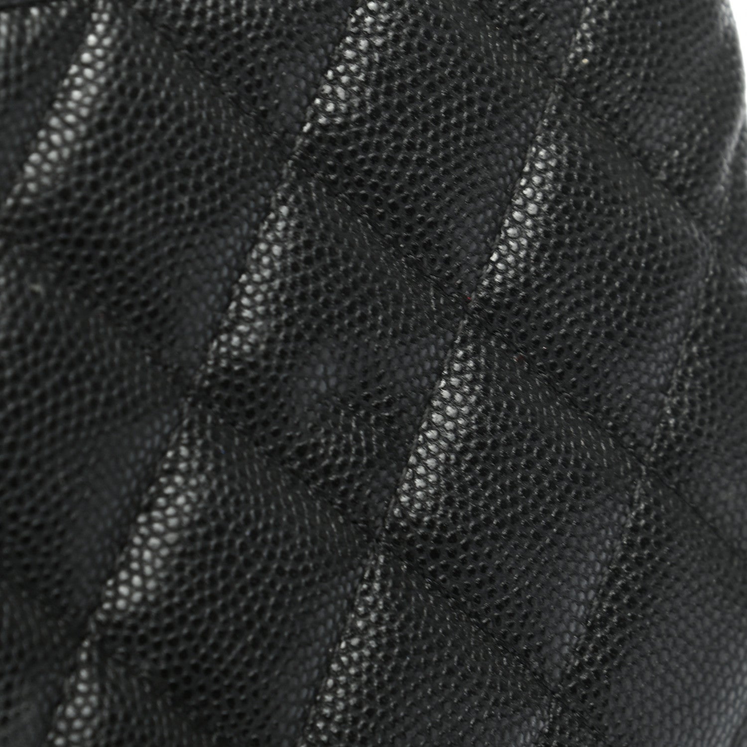 Chanel Caviar Quilted Small Cosmetic Case Black 7 of 7