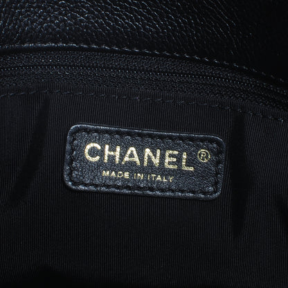 Chanel Calfskin Cerf Executive Shopper Tote Black 6 of 7
