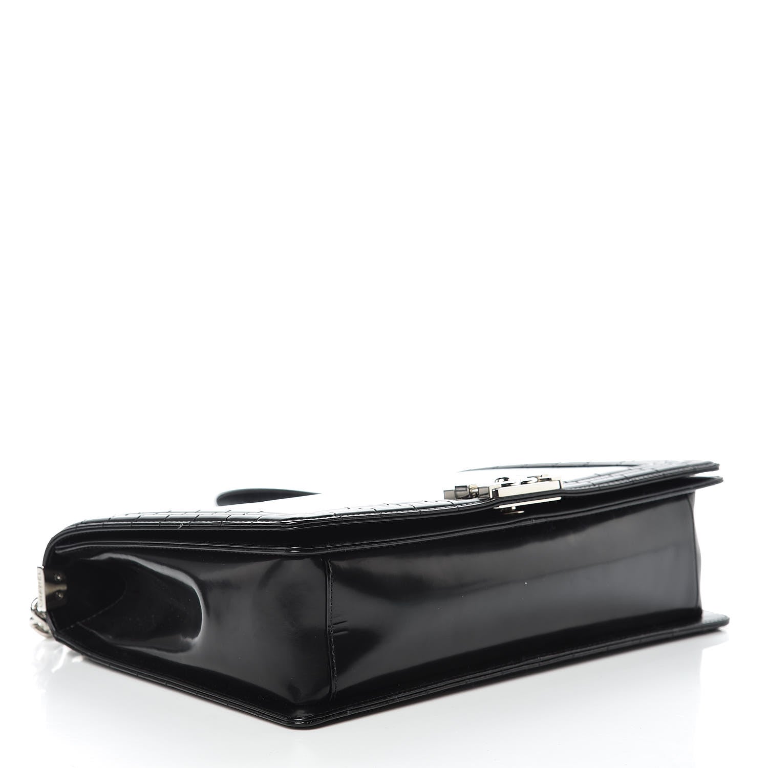 Chanel Glazed Calfskin Large Boy Flap Black 4 of 16