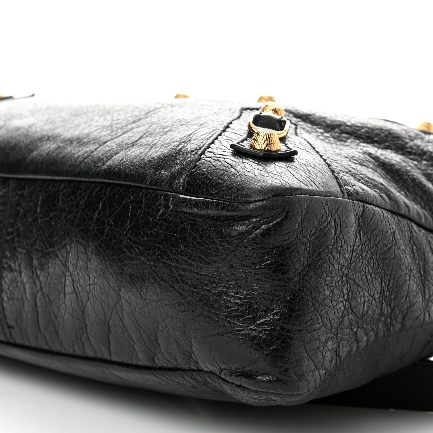 Agneau Giant 12 Gold Hardware Town Black