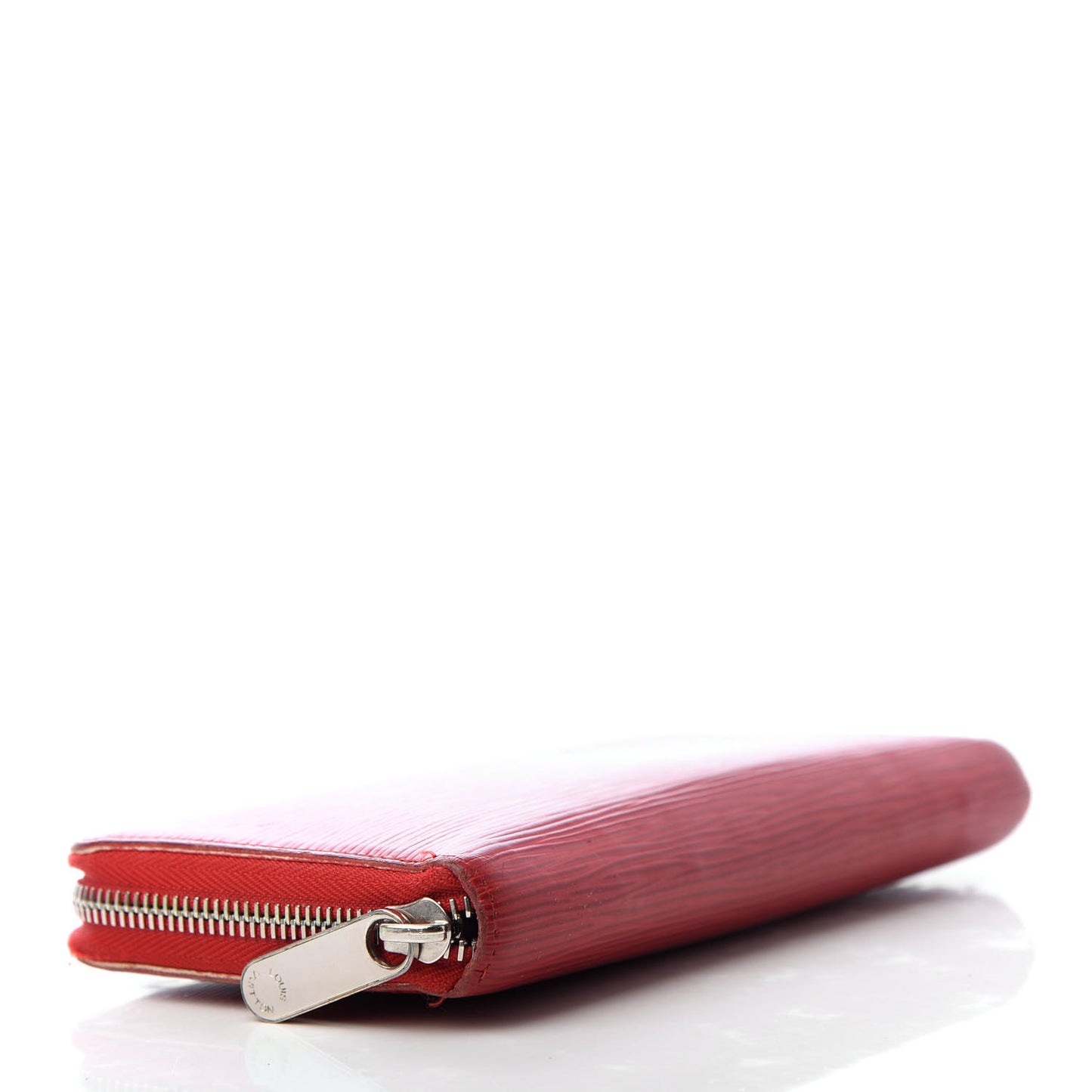 Epi Zippy Wallet Rouge