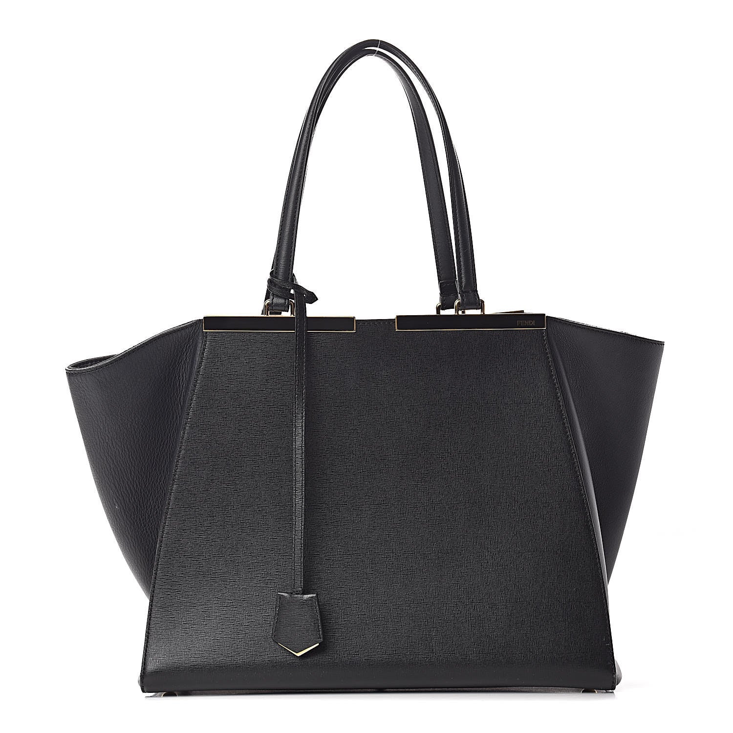 Fendi Vitello Elite Large 3Jours Tote Black 1 of 27