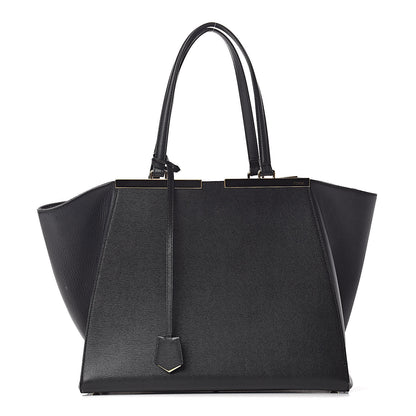 Fendi Vitello Elite Large 3Jours Tote Black 1 of 27