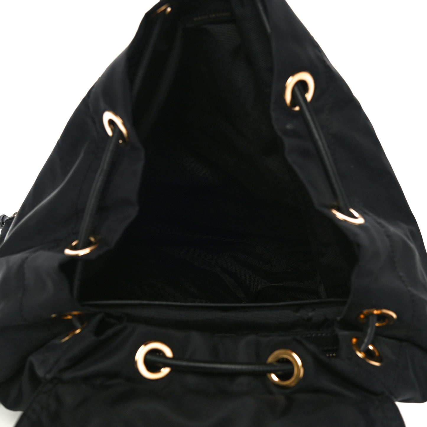Nylon Medium Rucksack Backpack Black