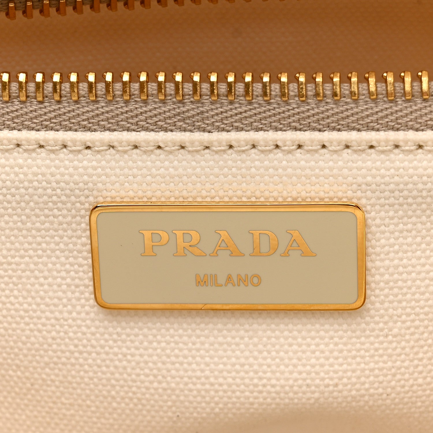 Prada Wicker Canvas Tote  Naturale  White 12 of 31