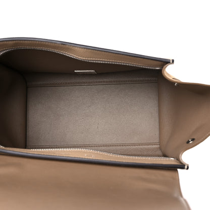 Celine Drummed Calfskin Suede Small Trapeze Dune 4 of 11