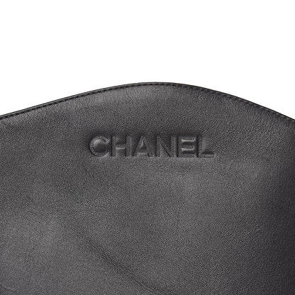 Chanel Calfskin Knee High Boots 41 Black 6 of 11