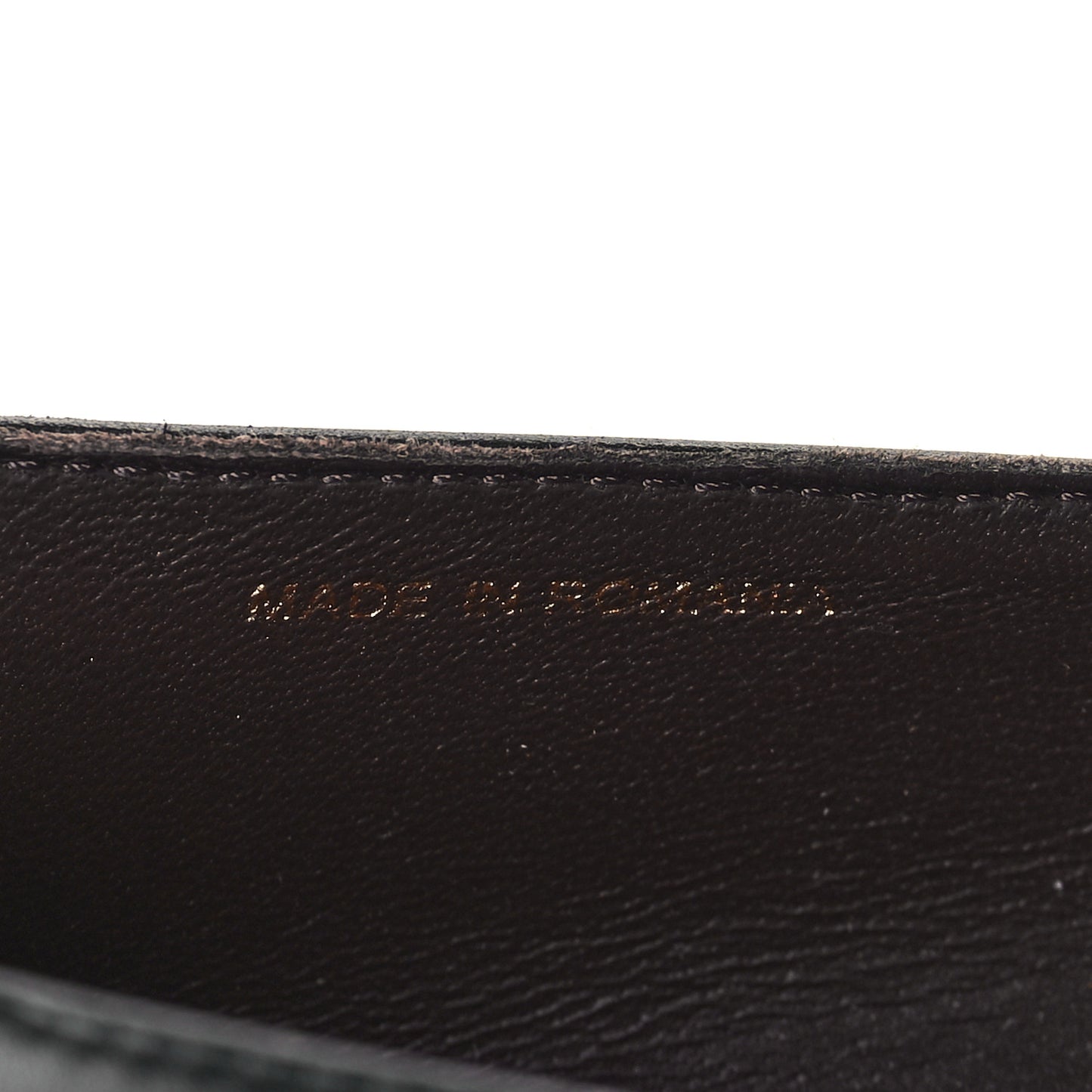 Lambskin Cap Toe Ballerina Flats 40.5 Black