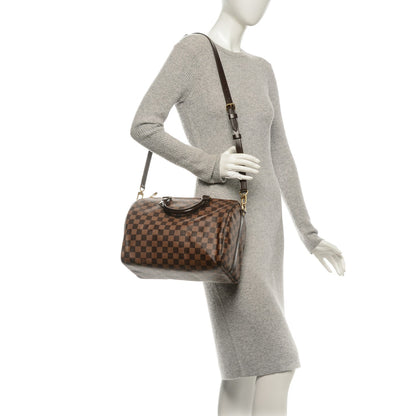 Louis Vuitton Damier Ebene Speedy Bandouliere 30 2 of 7