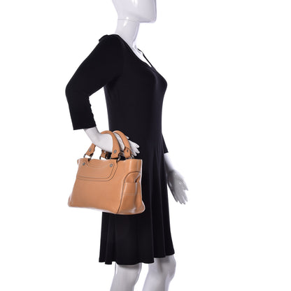 Celine Calfskin Boogie Satchel Beige 2 of 11