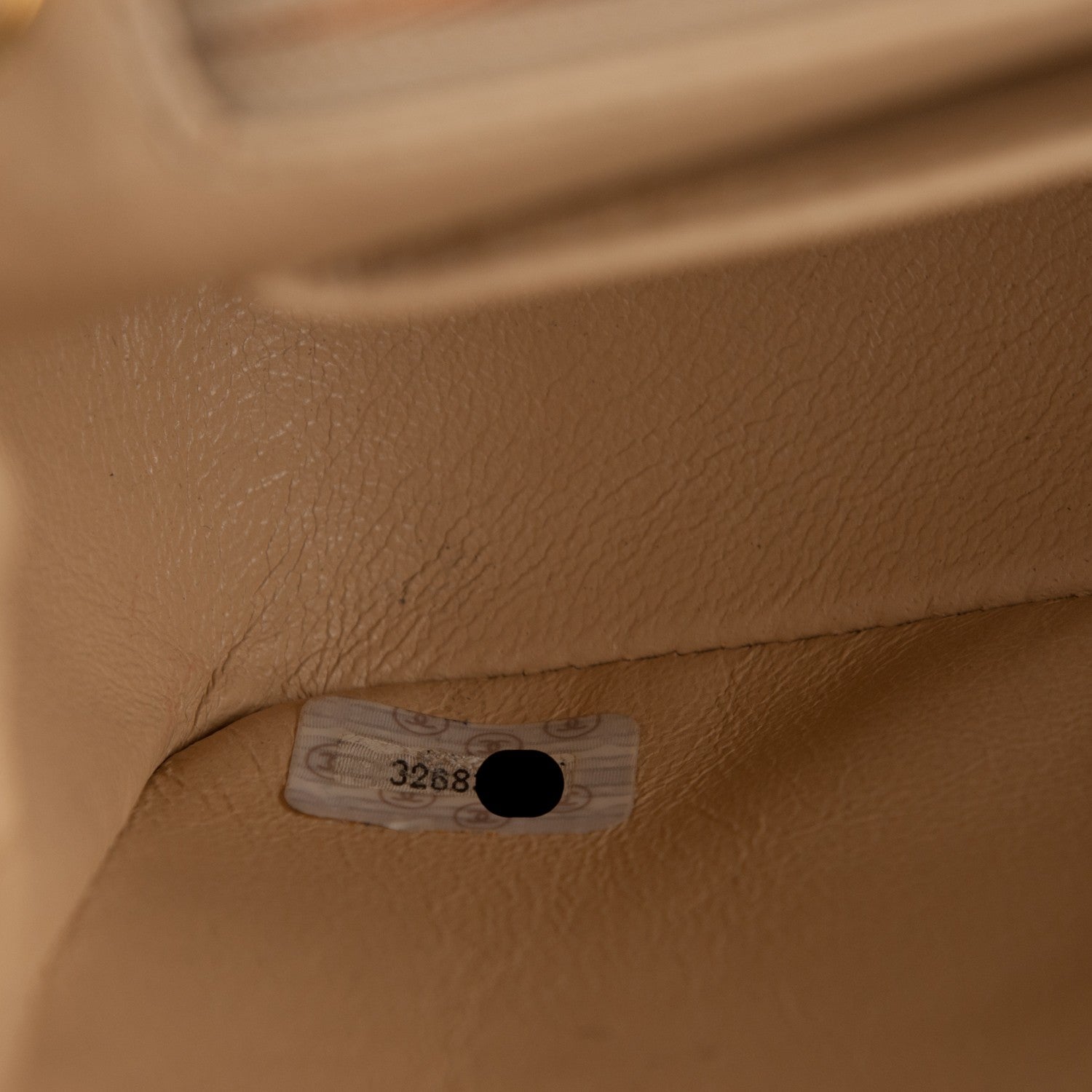 Chanel Lambskin Quilted Small Single Flap Beige 6 of 8