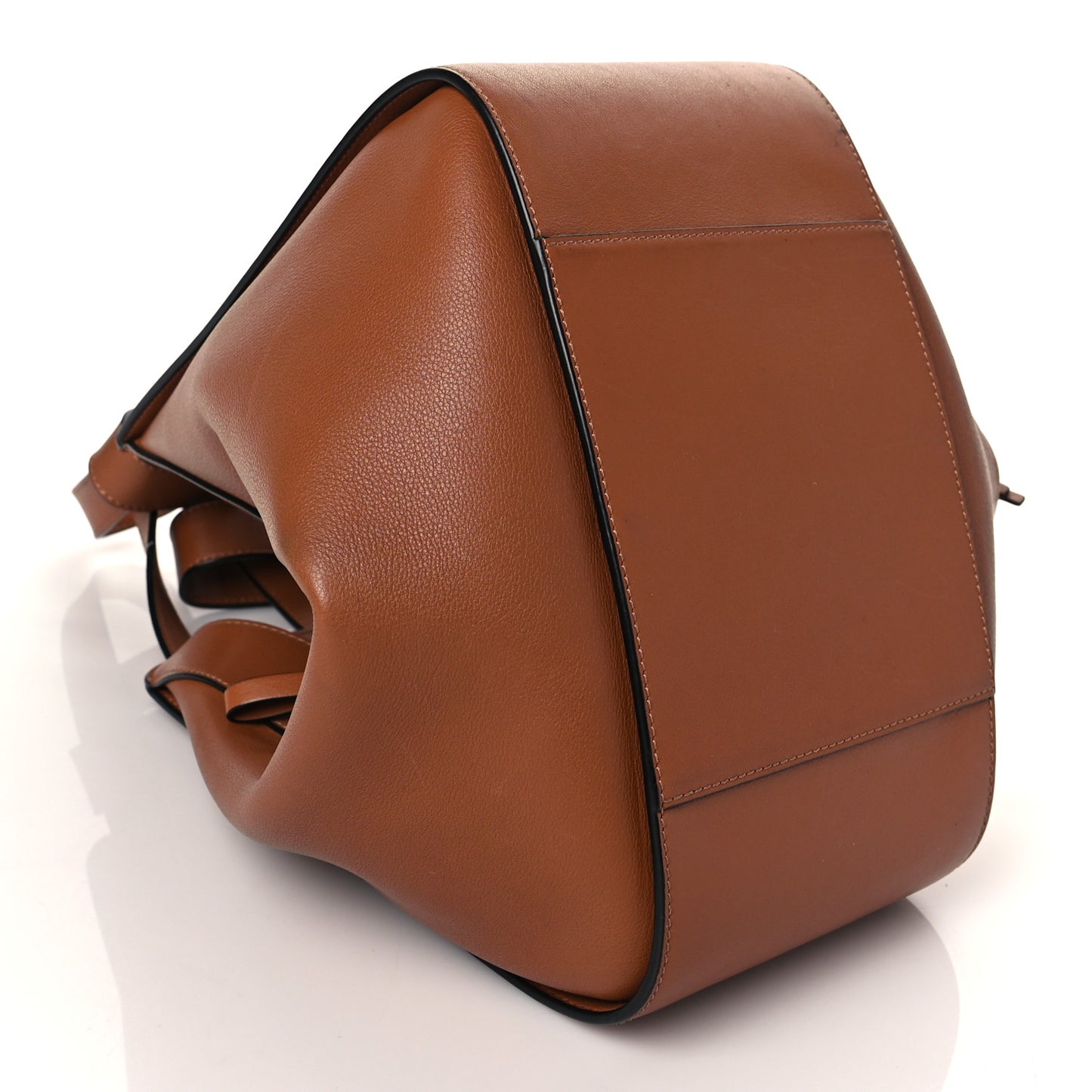 Calfskin Small Hammock Shoulder Bag Tan