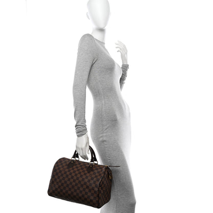 Louis Vuitton Damier Ebene Speedy 30 2 of 12