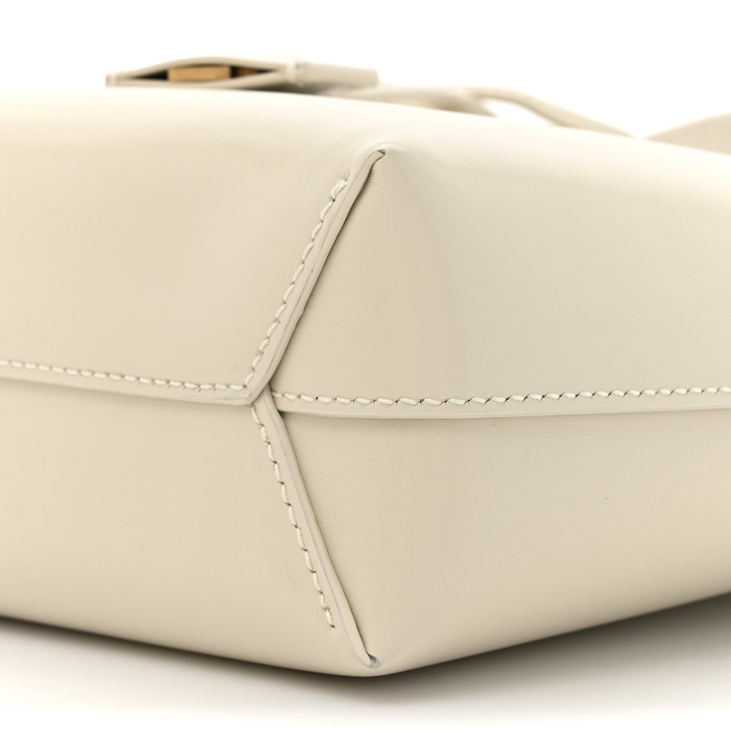 Calfskin Mini Toy Shopping Tote Crema Soft