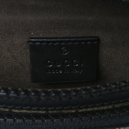 Gucci GG Supreme Monogram Belt Bag Black 6 of 10
