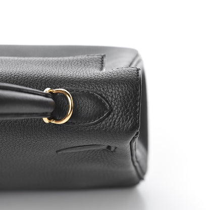 Hermes Togo Kelly Retourne 25 Black 14 of 34