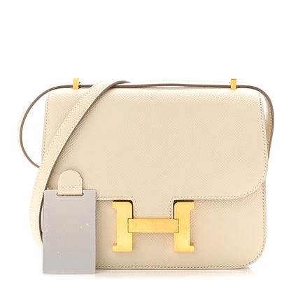 Hermes Epsom Constance 18 Craie 3 of 11