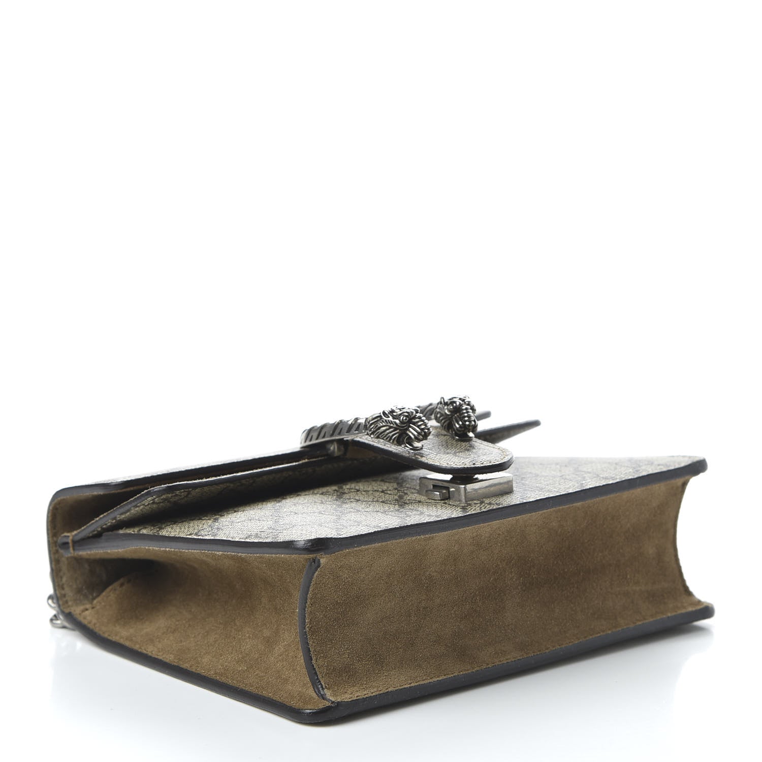 Gucci GG Supreme Monogram Mini Dionysus Shoulder Bag Taupe 4 of 10