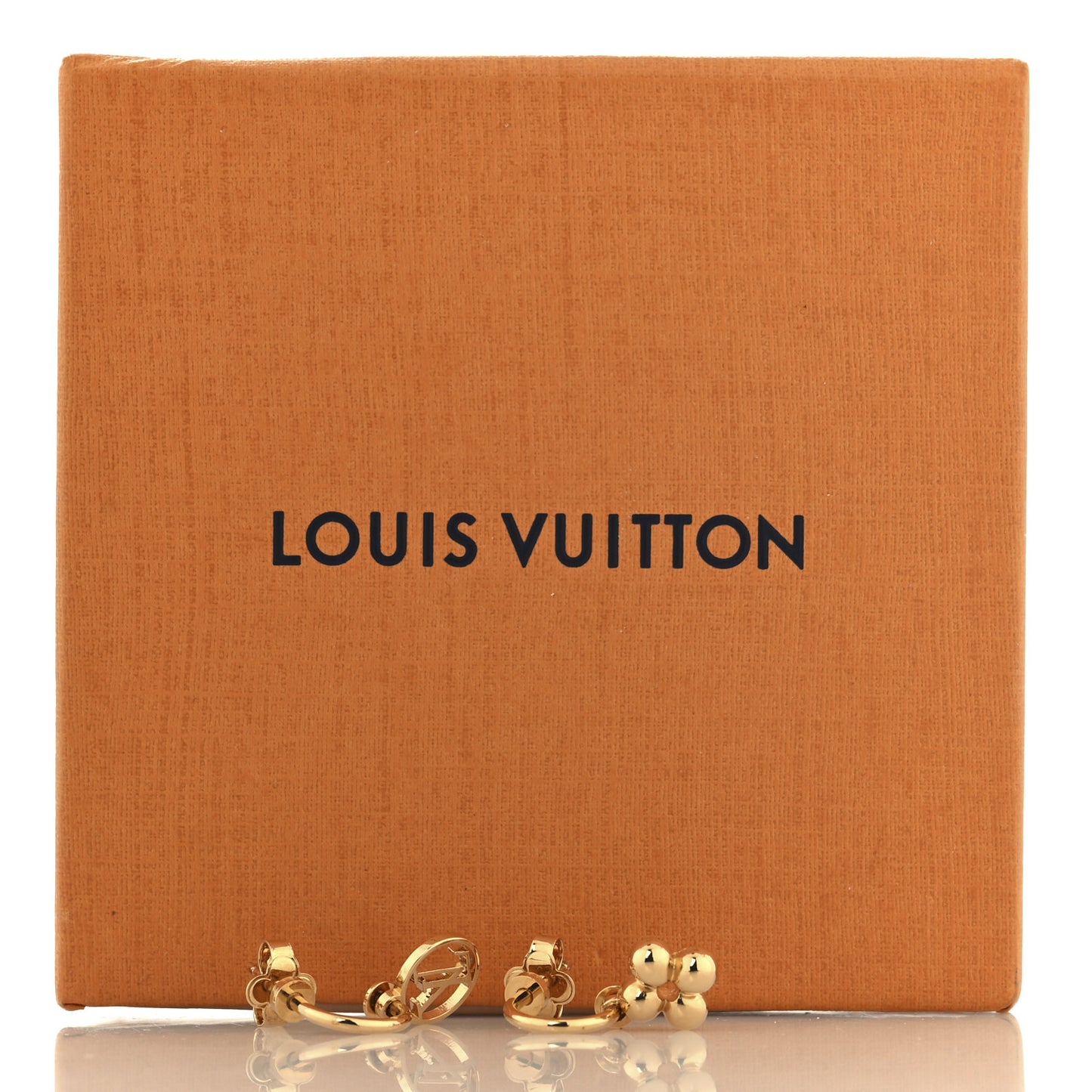 Brass Blooming Earrings Gold