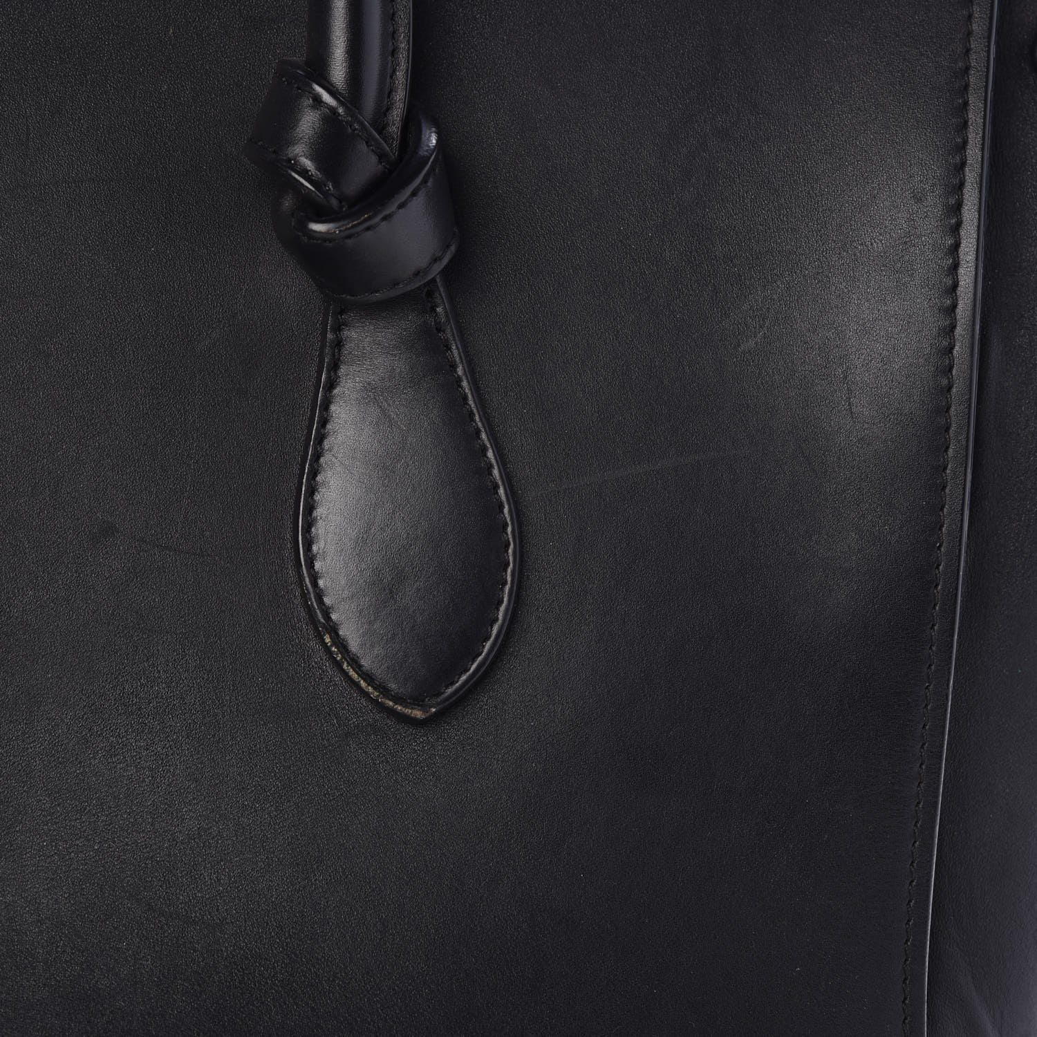 Celine Smooth Calfskin Small Tie Knot Tote Black 37 of 46