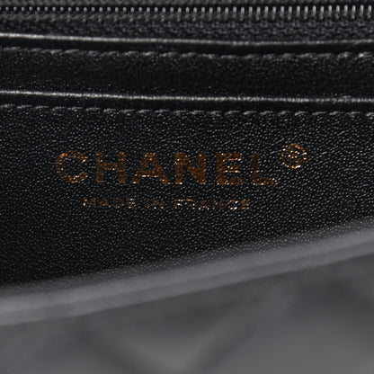 Chanel Lambskin Quilted Mini Rectangular Flap Black 6 of 10