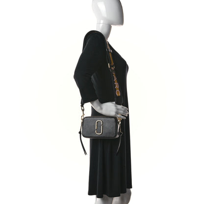 Marc Jacobs Saffiano Small Snapshot Camera Bag Black 2 of 10