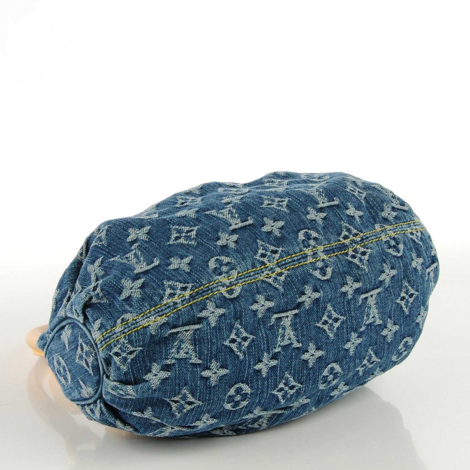 Louis Vuitton Monogram Denim Pleaty Blue 4 of 7