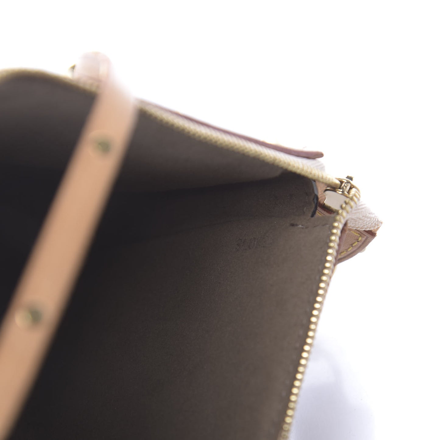 Monogram Multicolor Pochette Accessories Black