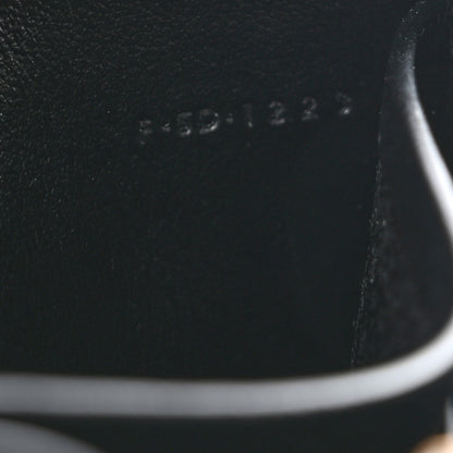 Celine Calfskin Triomphe Zipped Compact Wallet Black 8 of 9