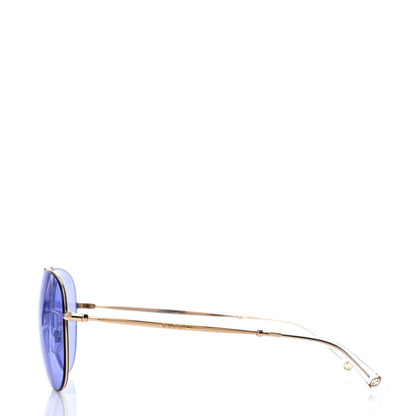 Gucci Metal Aviator Sunglasses GG2245S Blue 3 of 4