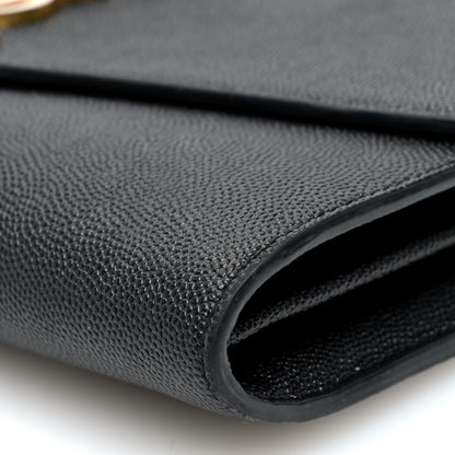 Saint Laurent Grain de Poudre Mini Uptown Crossbody Bag Black 9 of 13