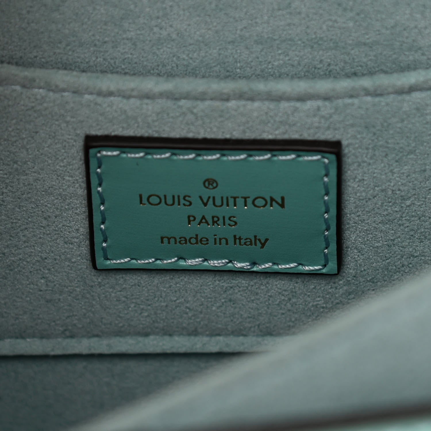 Louis Vuitton Smooth Calfskin Dauphine Mini Blue 6 of 9