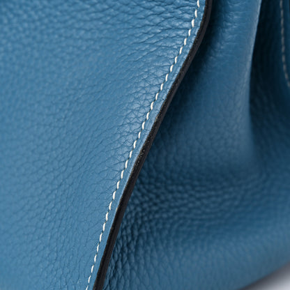 Hermes Taurillon Clemence Jypsiere 31 Blue Jean 16 of 17