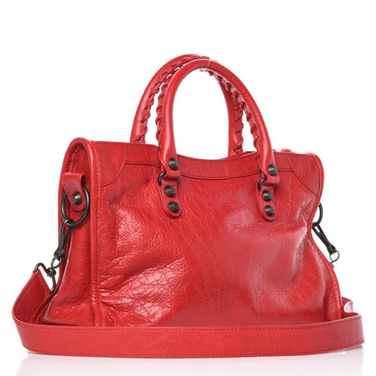 Balenciaga Agneau Classic Hardware S City Rouge Cardinal 3 of 9