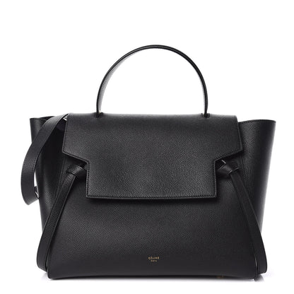 Celine Grained Calfskin Mini Belt Bag Black 1 of 9